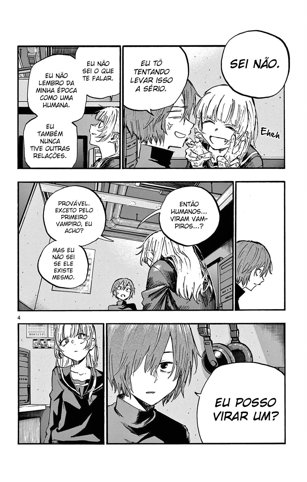 Yofukashi no uta Capítulo 79 Página 4