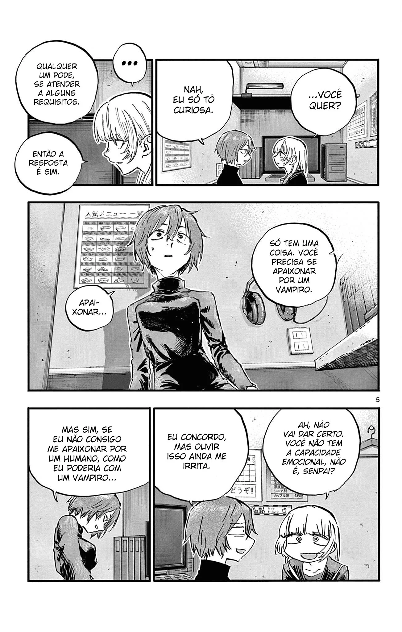 Yofukashi no uta Capítulo 79 Página 5