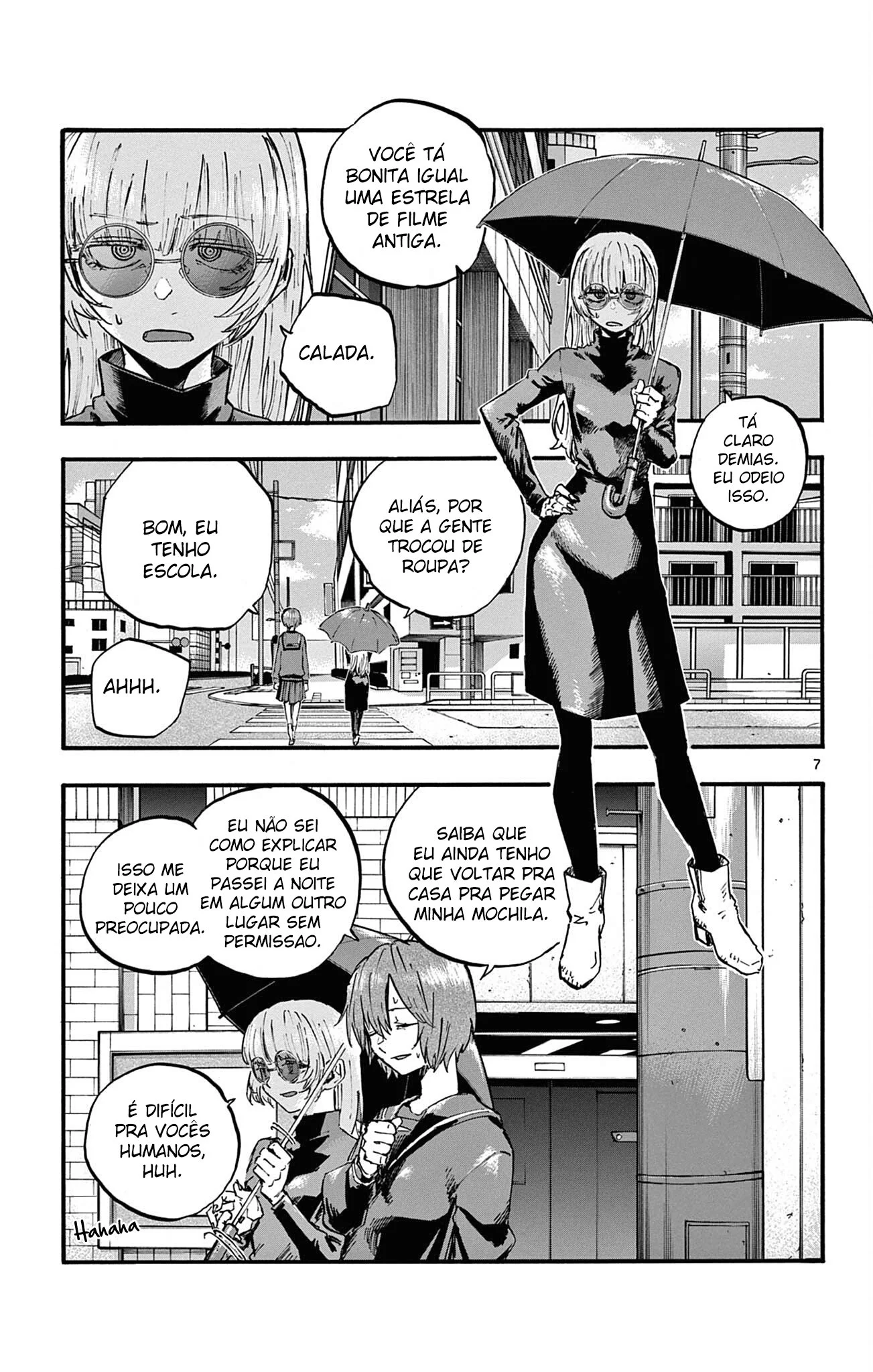 Yofukashi no uta Capítulo 79 Página 7