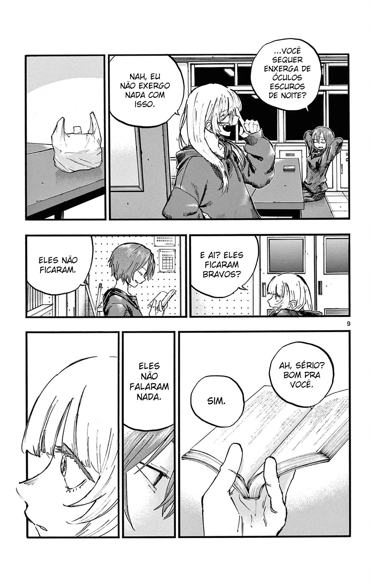 Yofukashi no uta Capítulo 79 Página 9