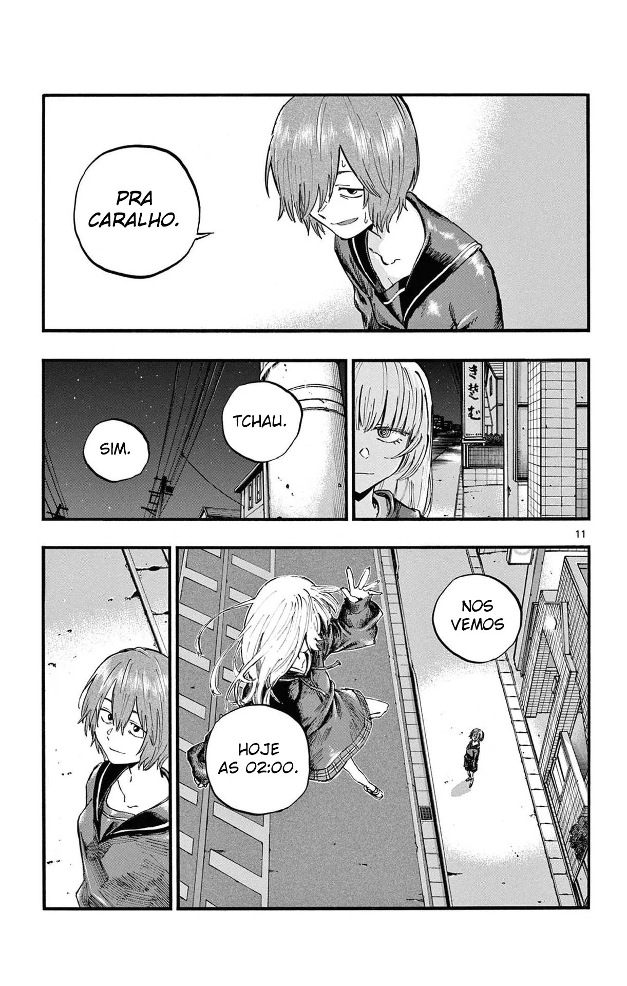 Yofukashi no uta Capítulo 80 Página 10
