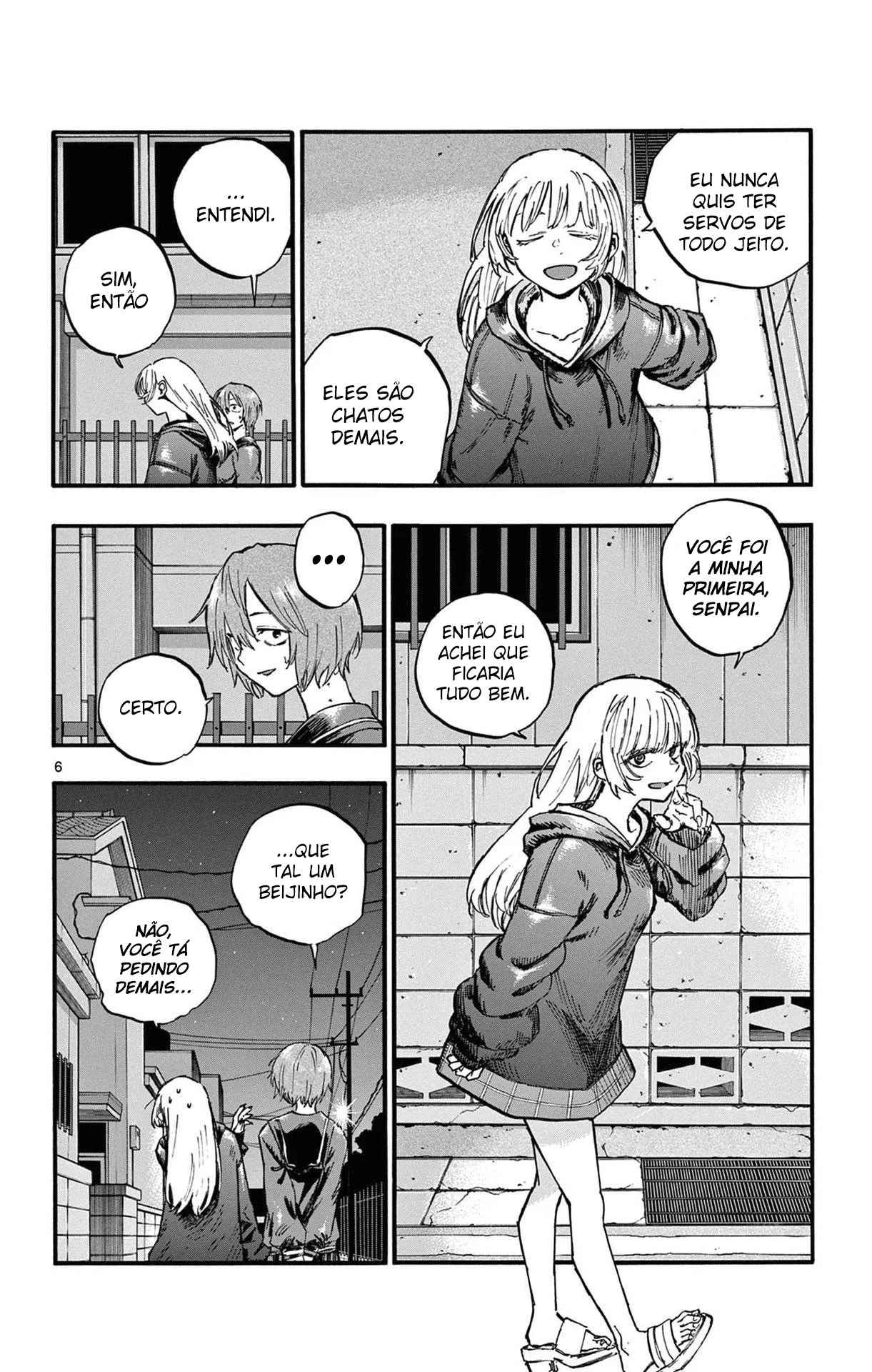 Yofukashi no uta Capítulo 80 Página 6