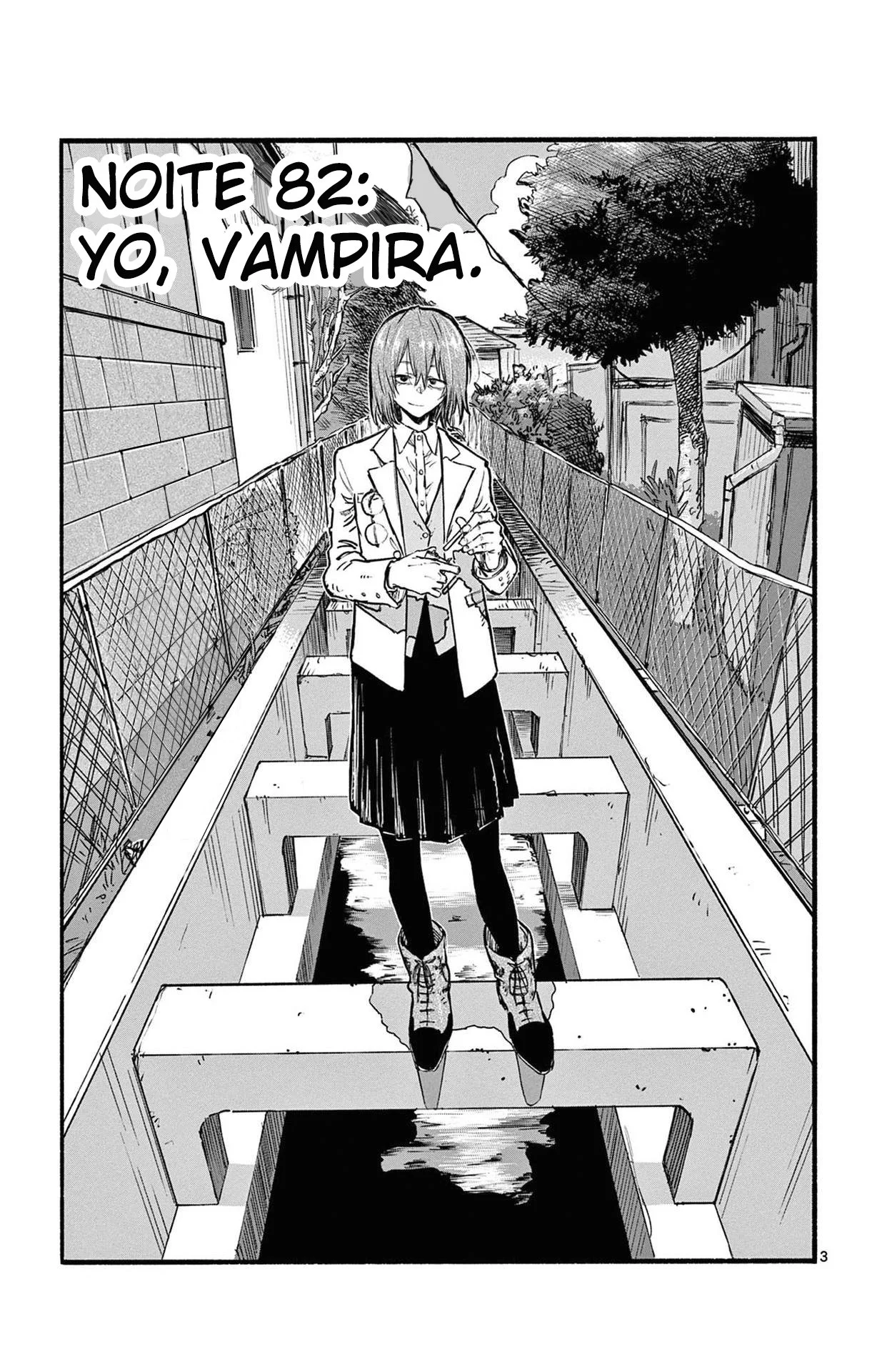 Yofukashi no uta Capítulo 82 Página 3