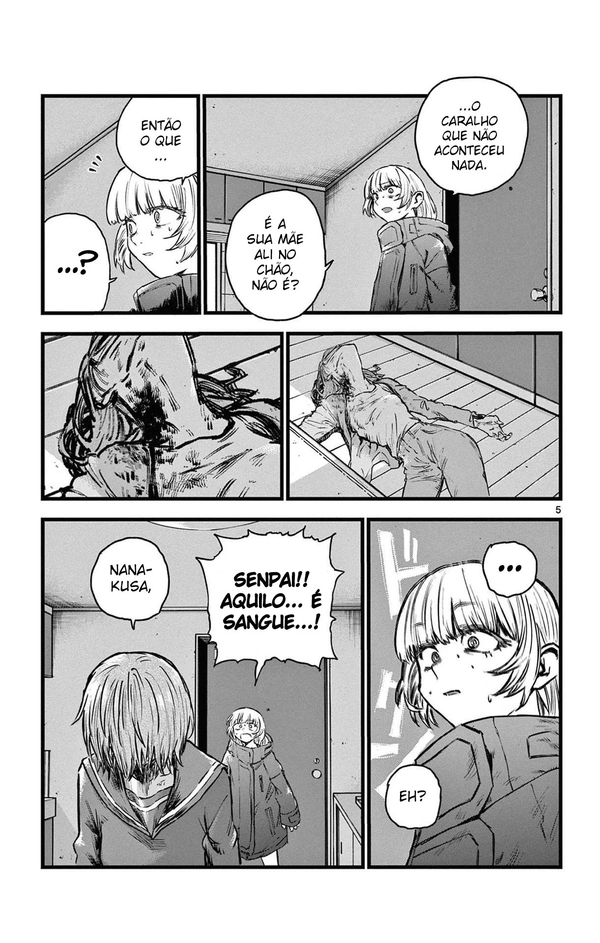 Yofukashi no uta Capítulo 82 Página 5