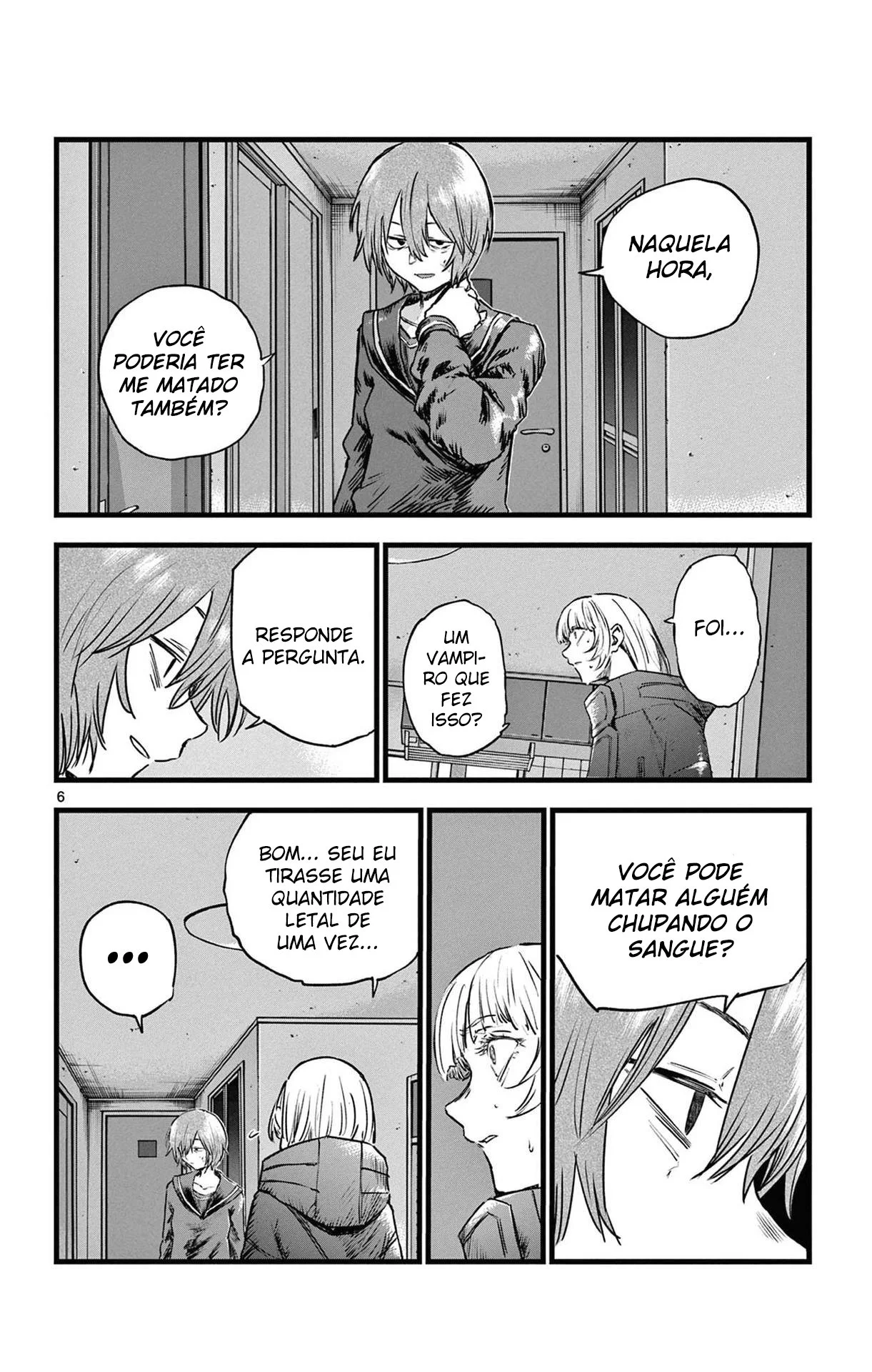 Yofukashi no uta Capítulo 82 Página 6