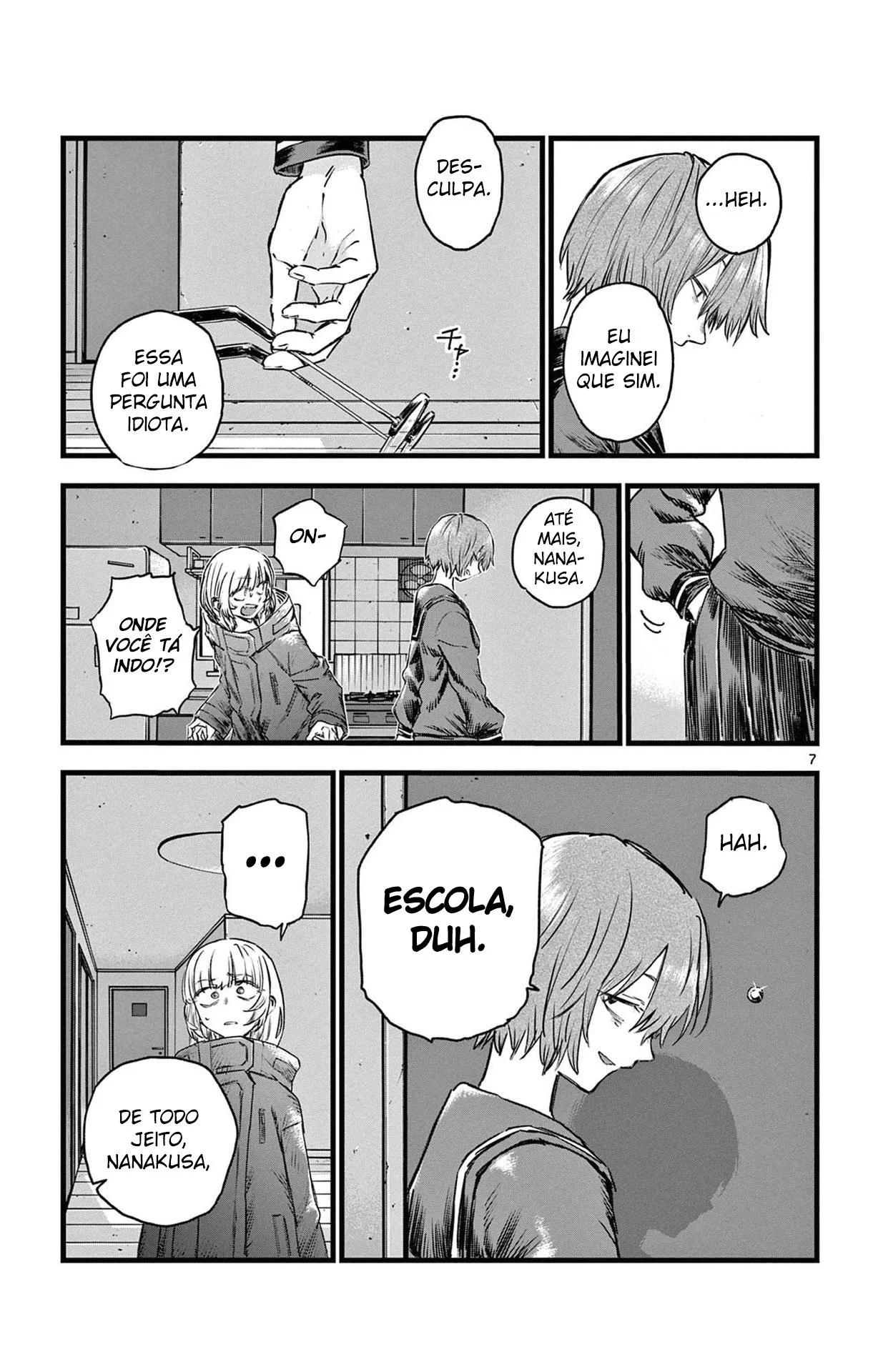 Yofukashi no uta Capítulo 82 Página 7