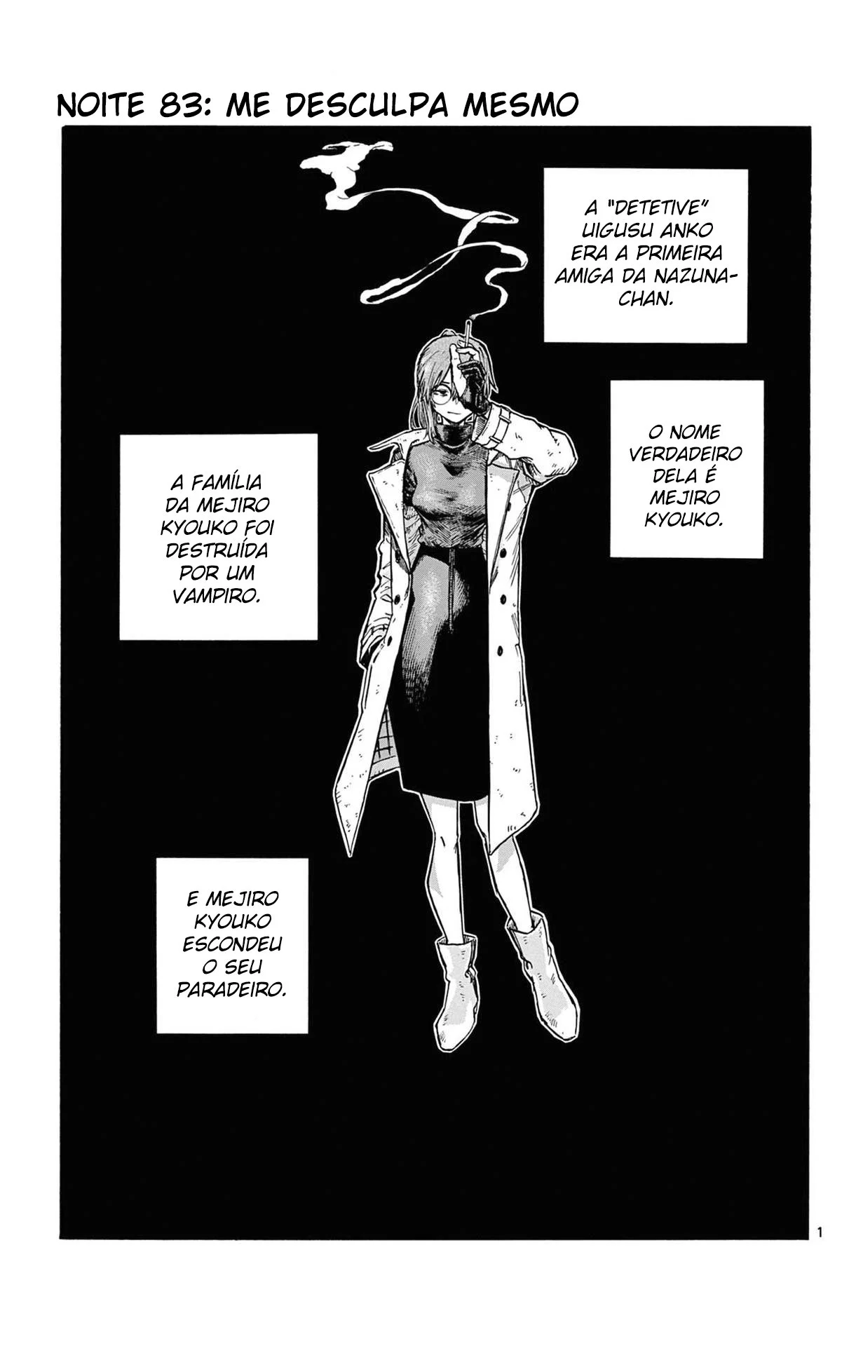 Yofukashi no uta Capítulo 83 Página 1