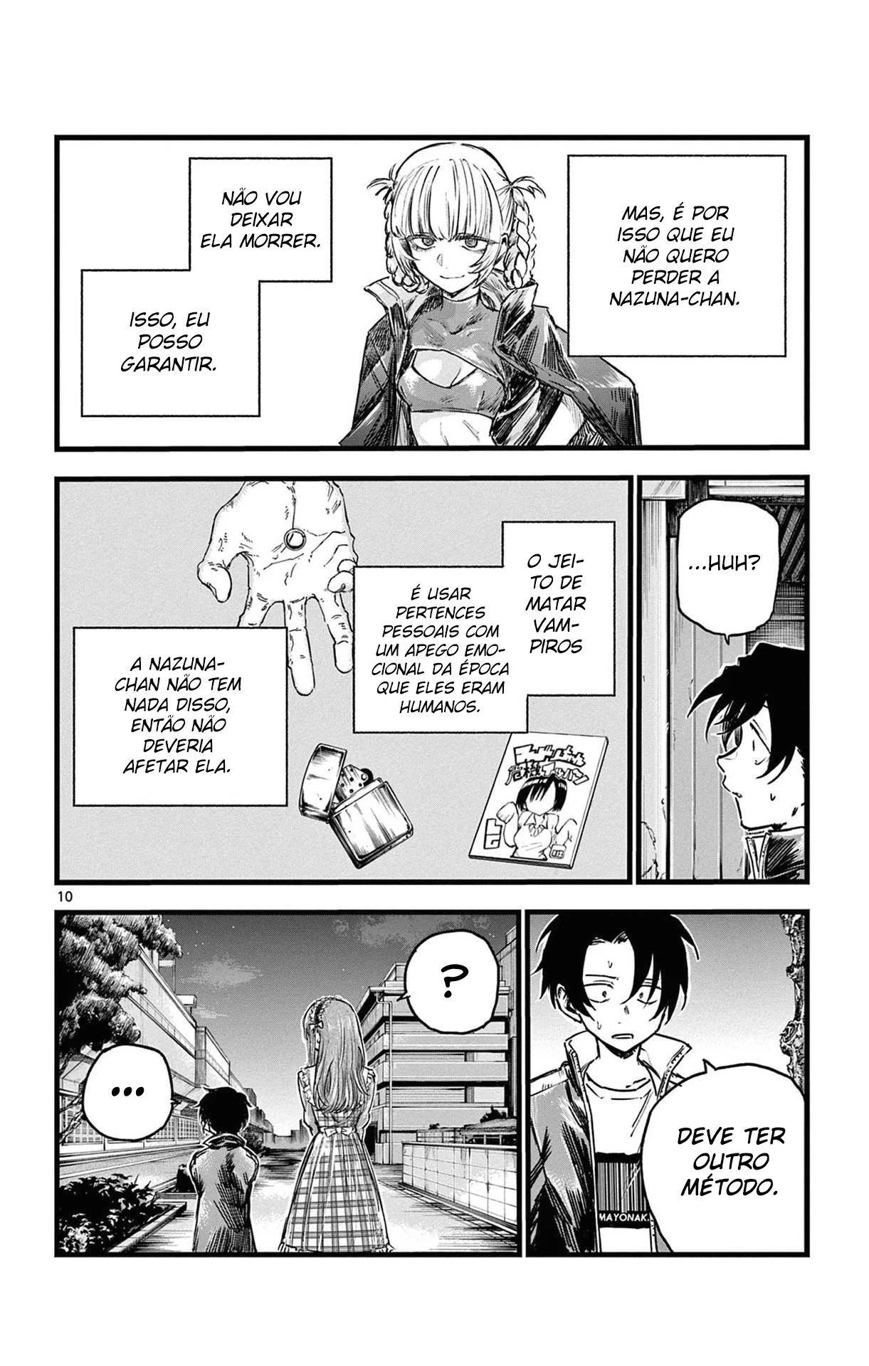 Yofukashi no uta Capítulo 83 Página 10