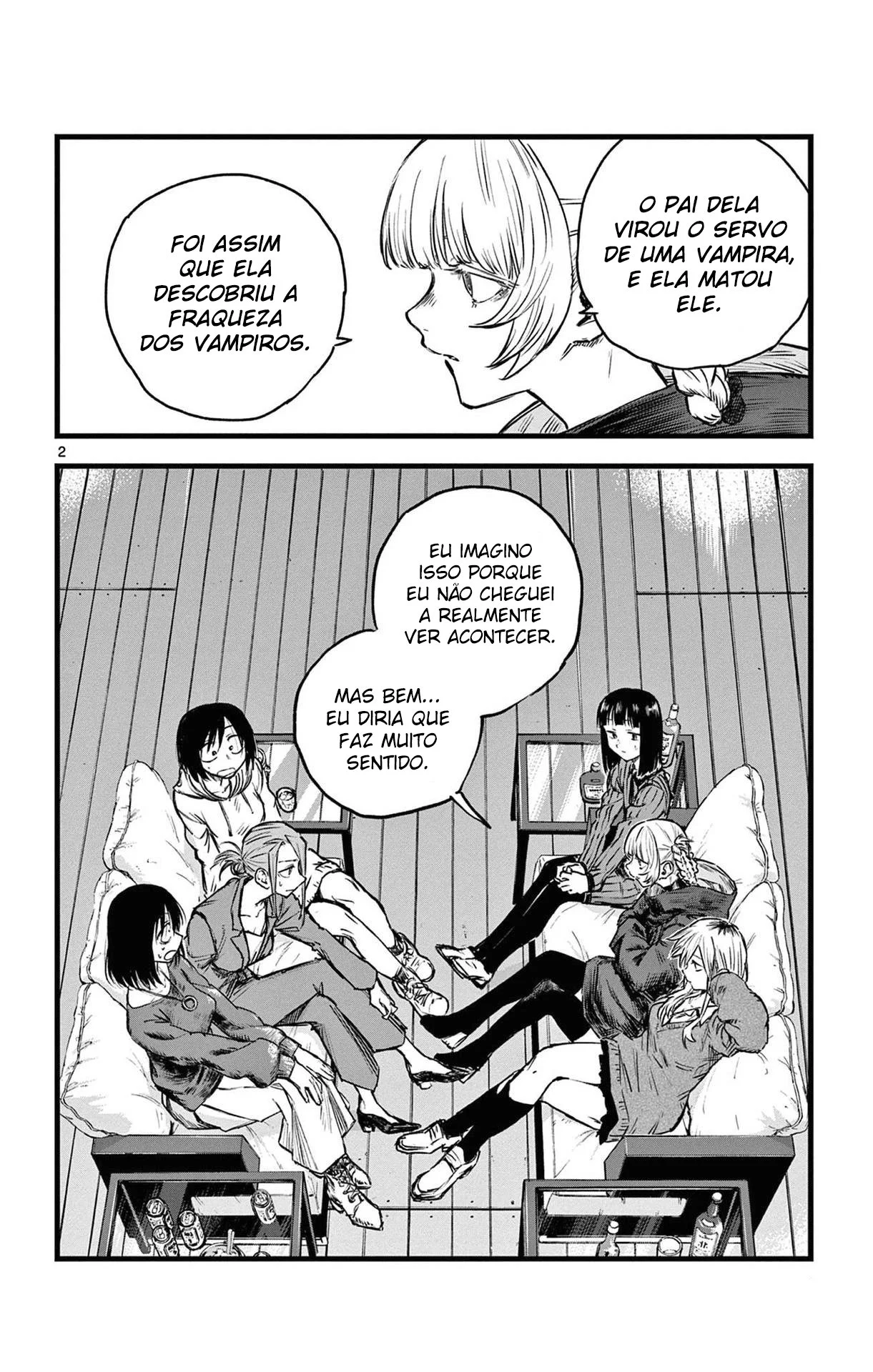 Yofukashi no uta Capítulo 83 Página 2