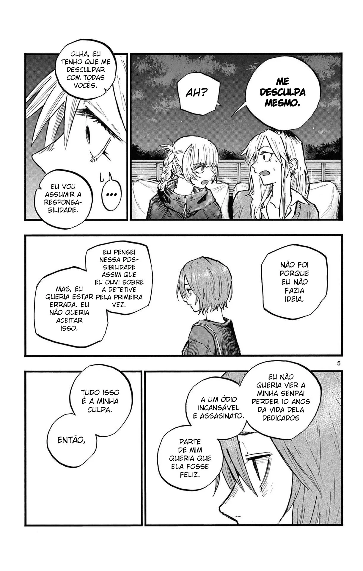 Yofukashi no uta Capítulo 83 Página 5