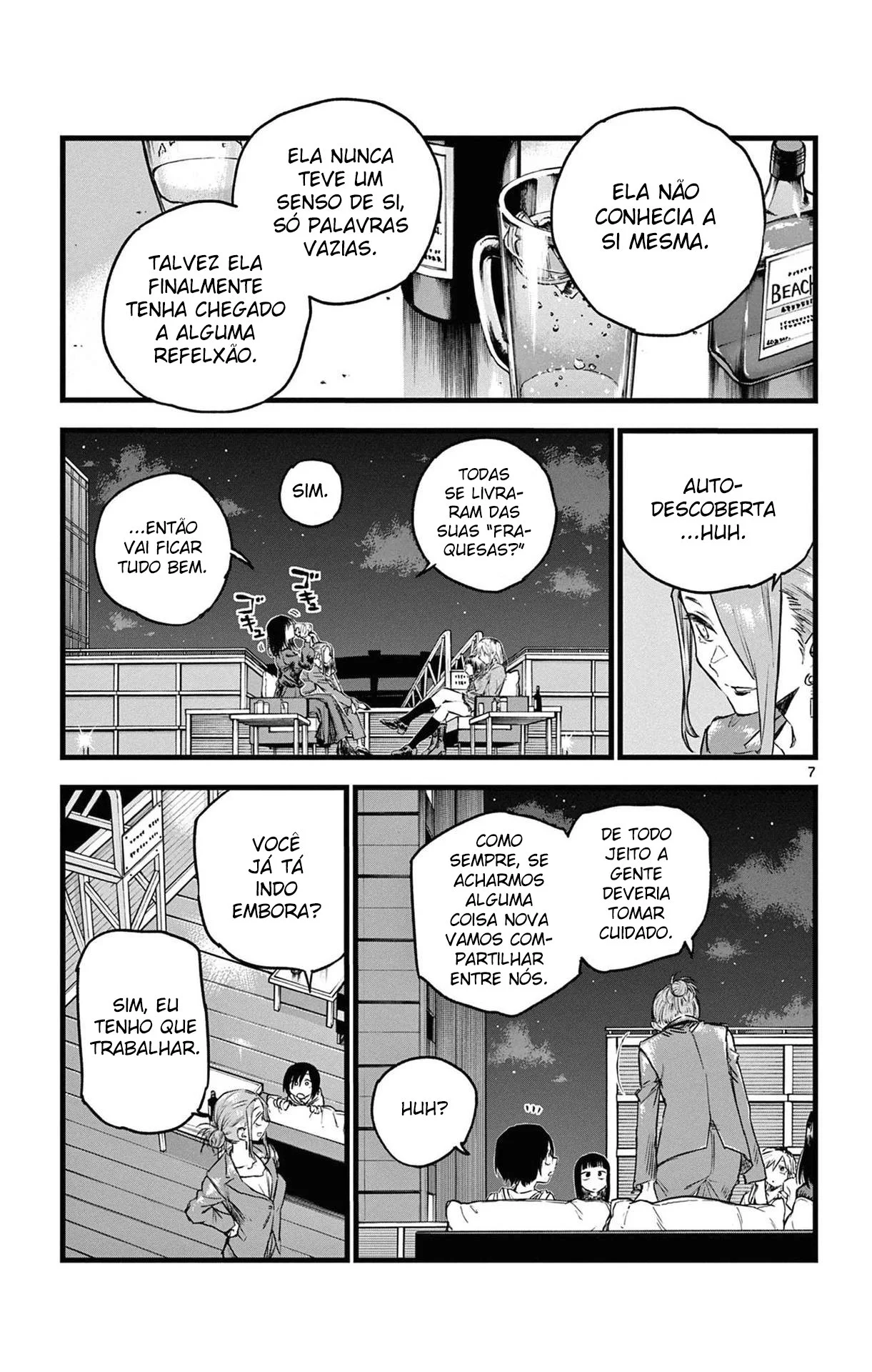 Yofukashi no uta Capítulo 83 Página 7
