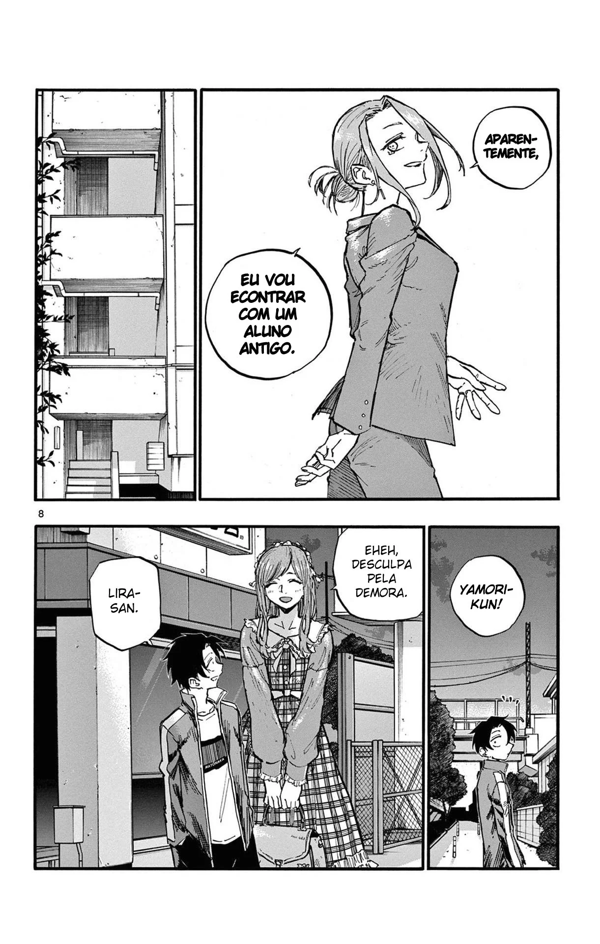 Yofukashi no uta Capítulo 83 Página 8