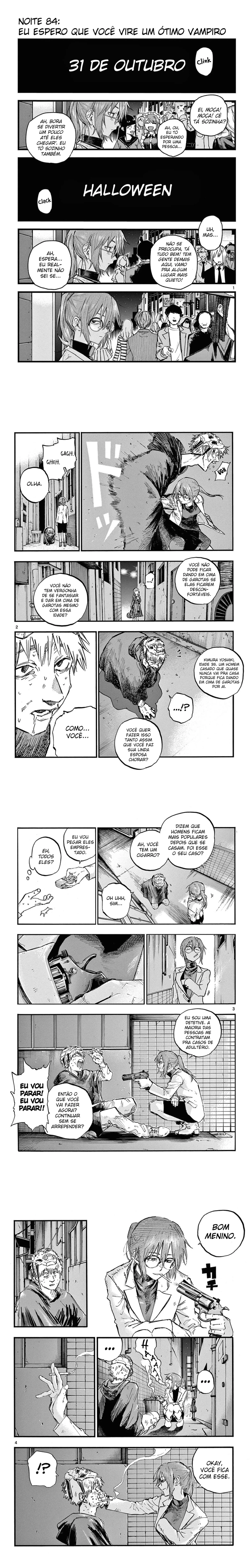 Yofukashi no uta Capítulo 84 Página 1