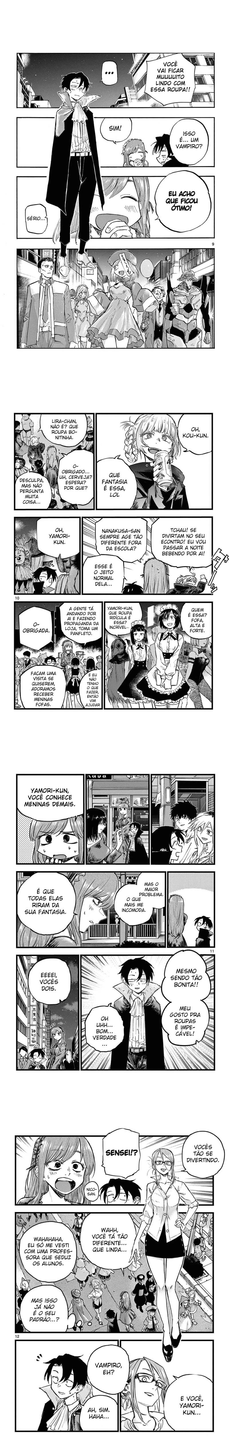 Yofukashi no uta Capítulo 84 Página 3
