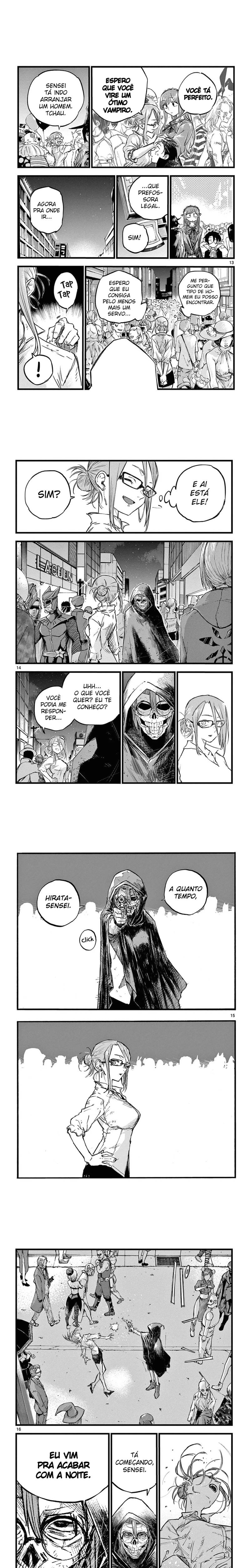 Yofukashi no uta Capítulo 84 Página 4