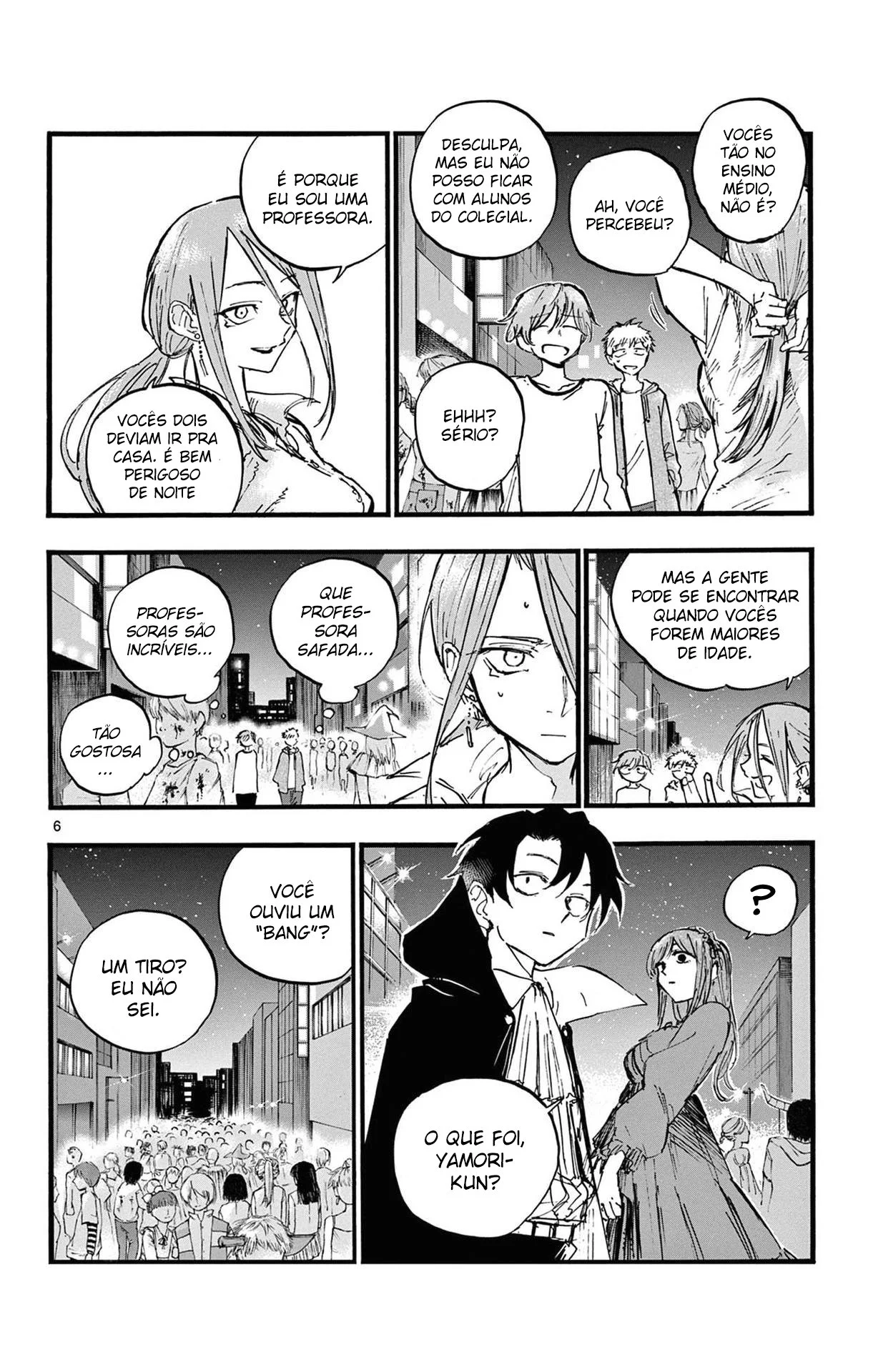 Yofukashi no uta Capítulo 85 Página 3