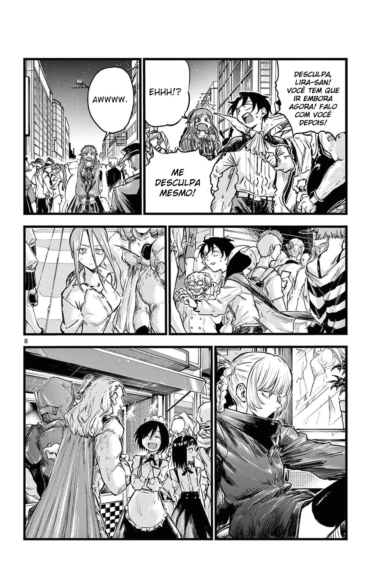 Yofukashi no uta Capítulo 85 Página 8