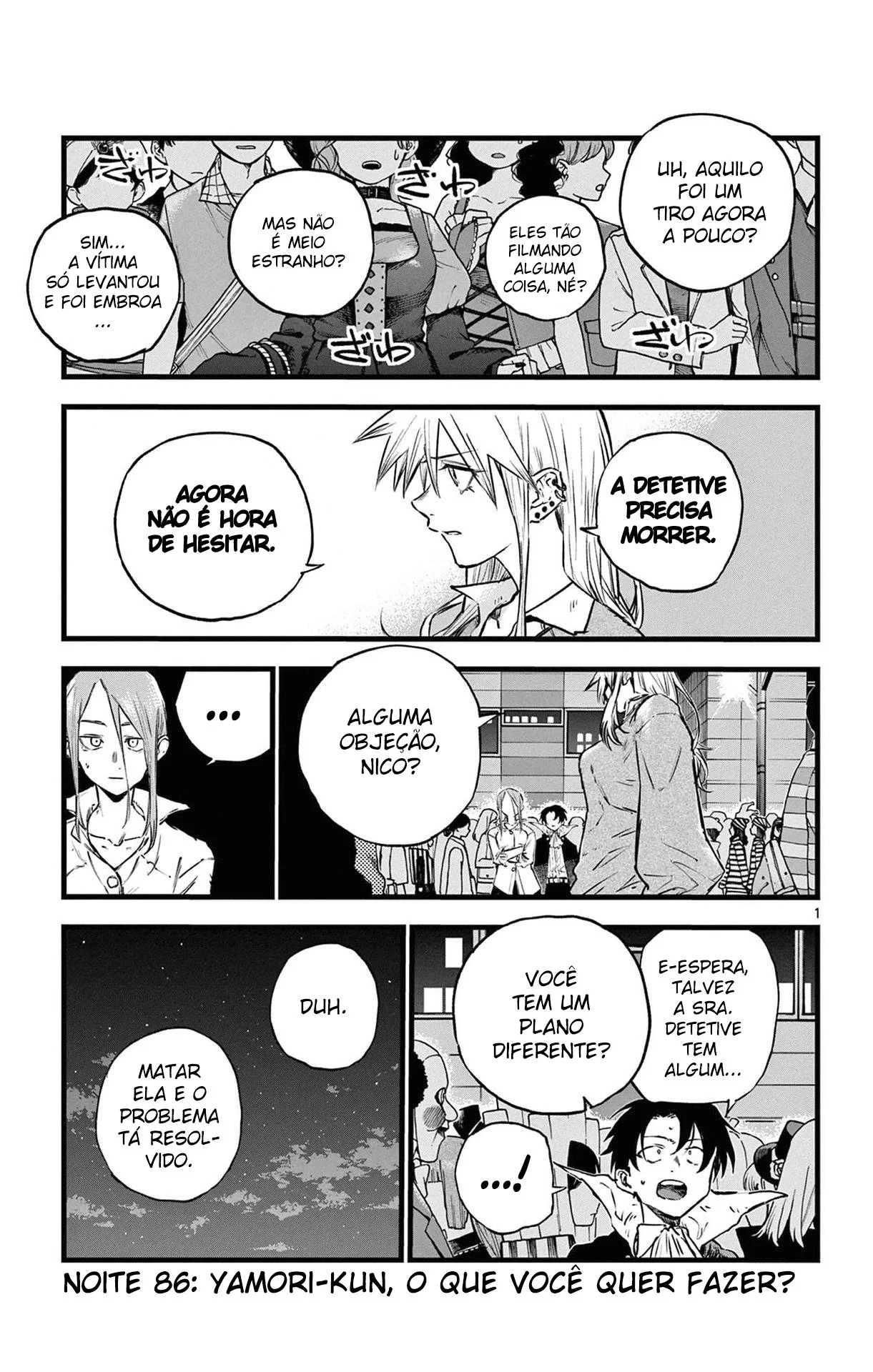 Yofukashi no uta Capítulo 86 Página 9