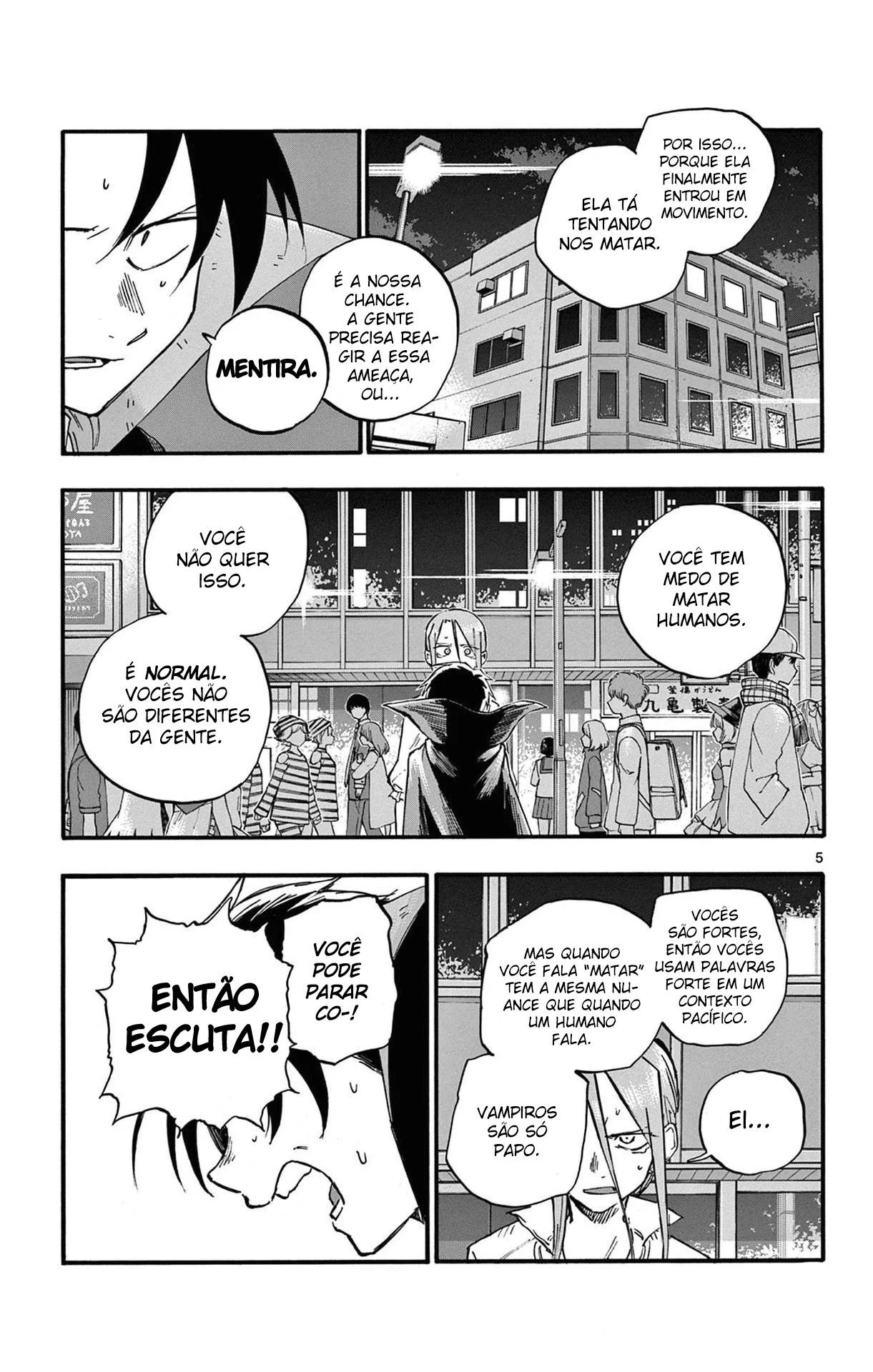 Yofukashi no uta Capítulo 87 Página 2
