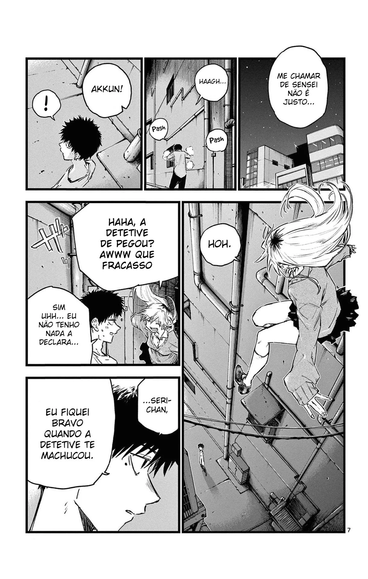 Yofukashi no uta Capítulo 87 Página 6
