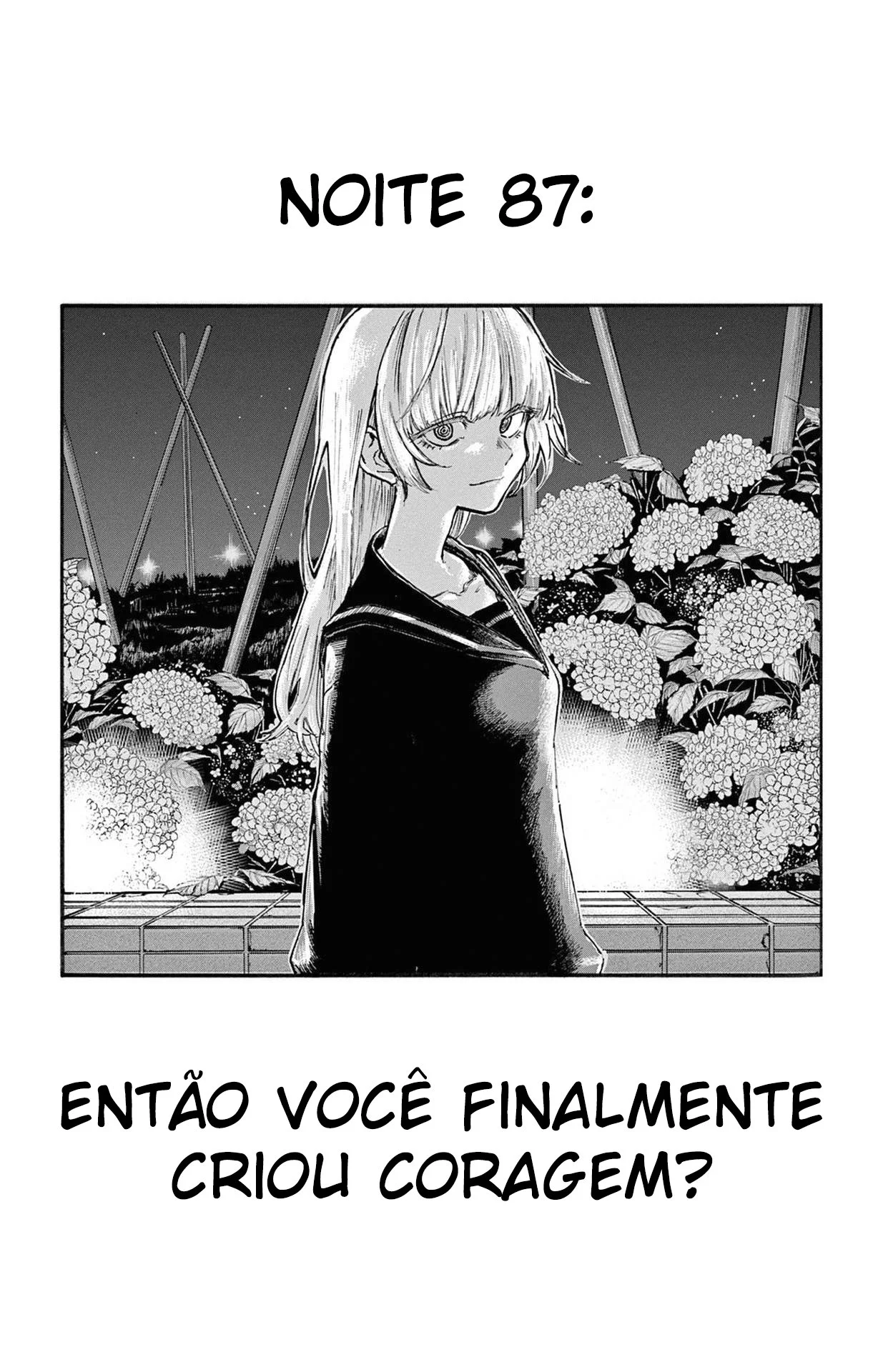 Yofukashi no uta Capítulo 87 Página 9