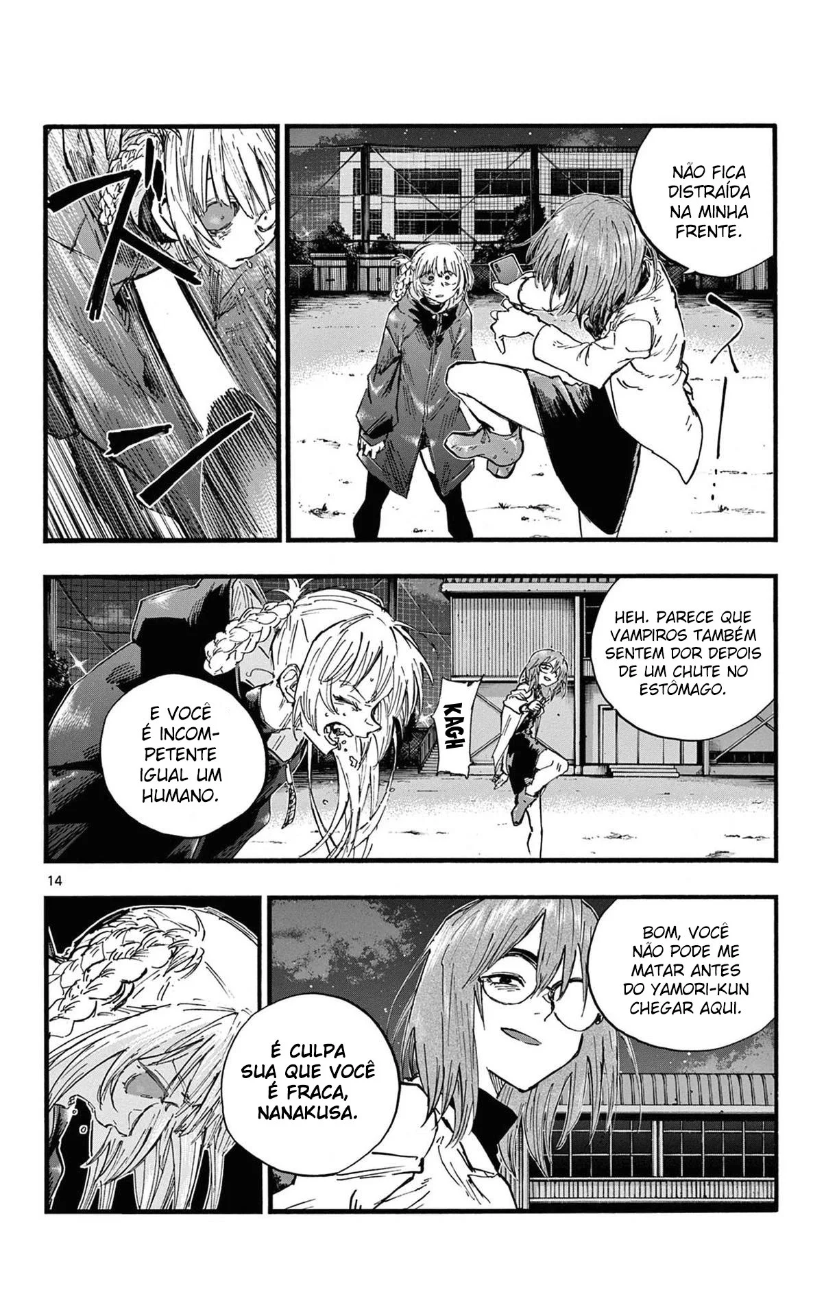 Yofukashi no uta Capítulo 88 Página 12