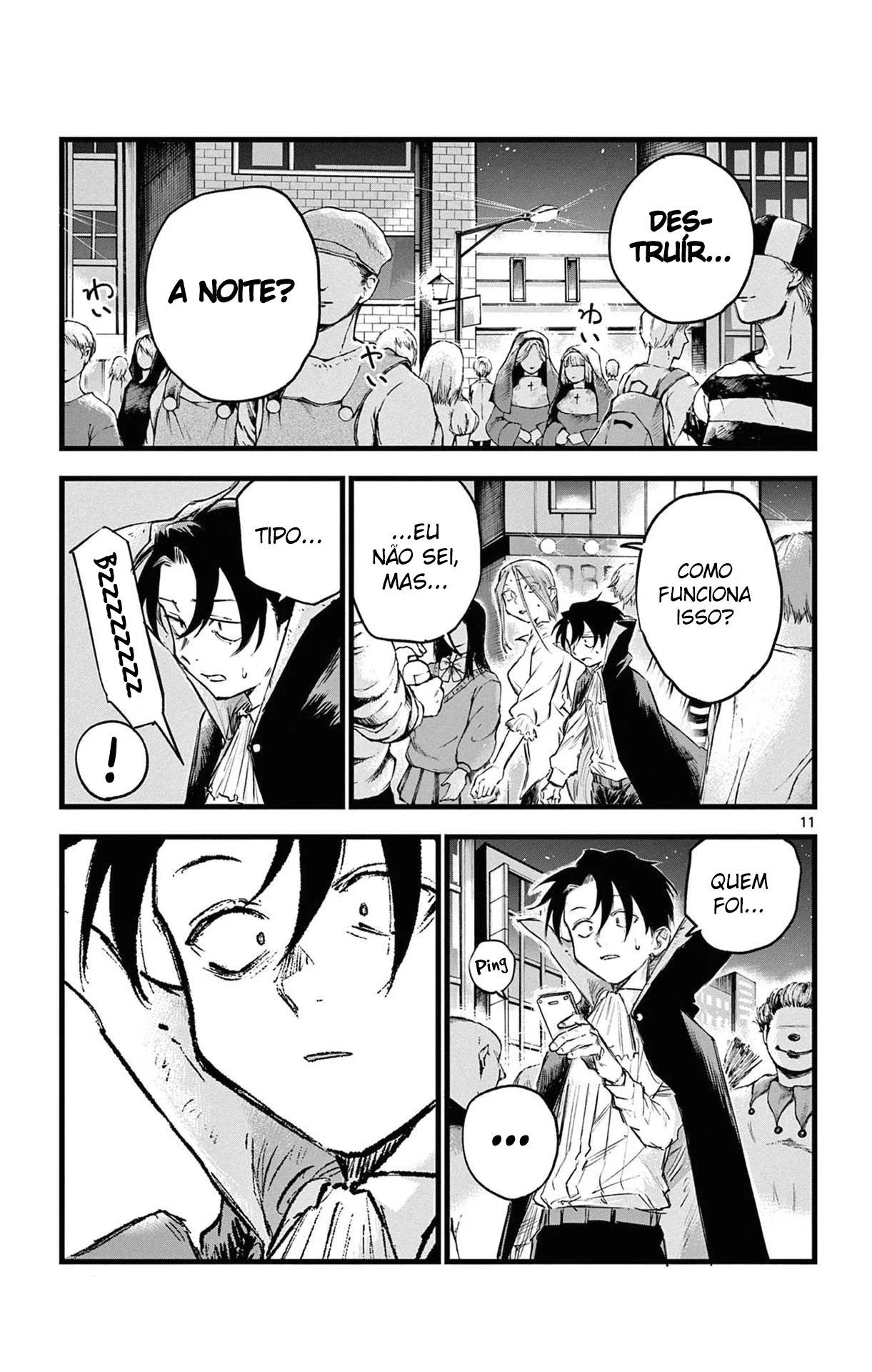 Yofukashi no uta Capítulo 88 Página 5