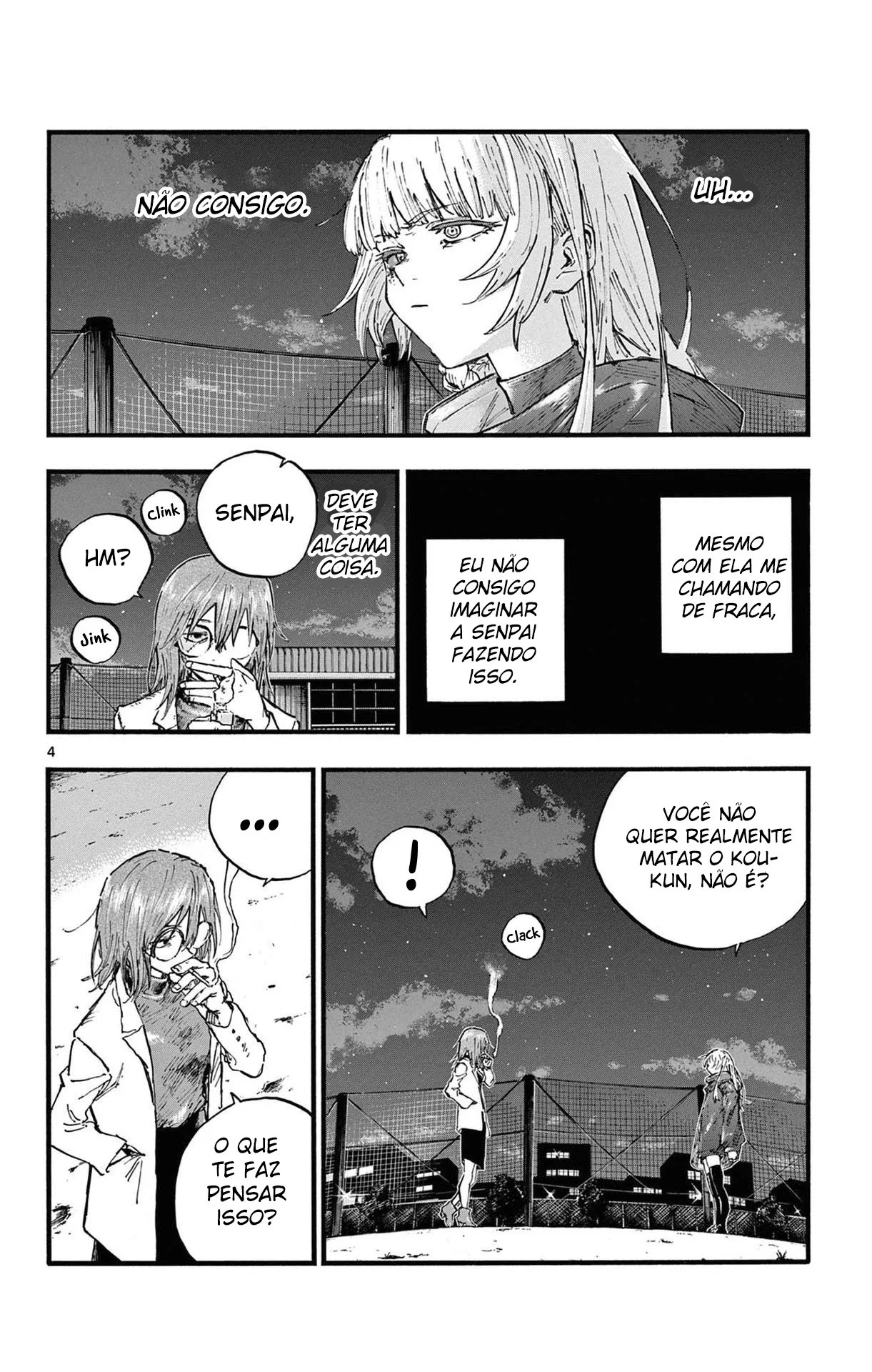 Yofukashi no uta Capítulo 89 Página 3