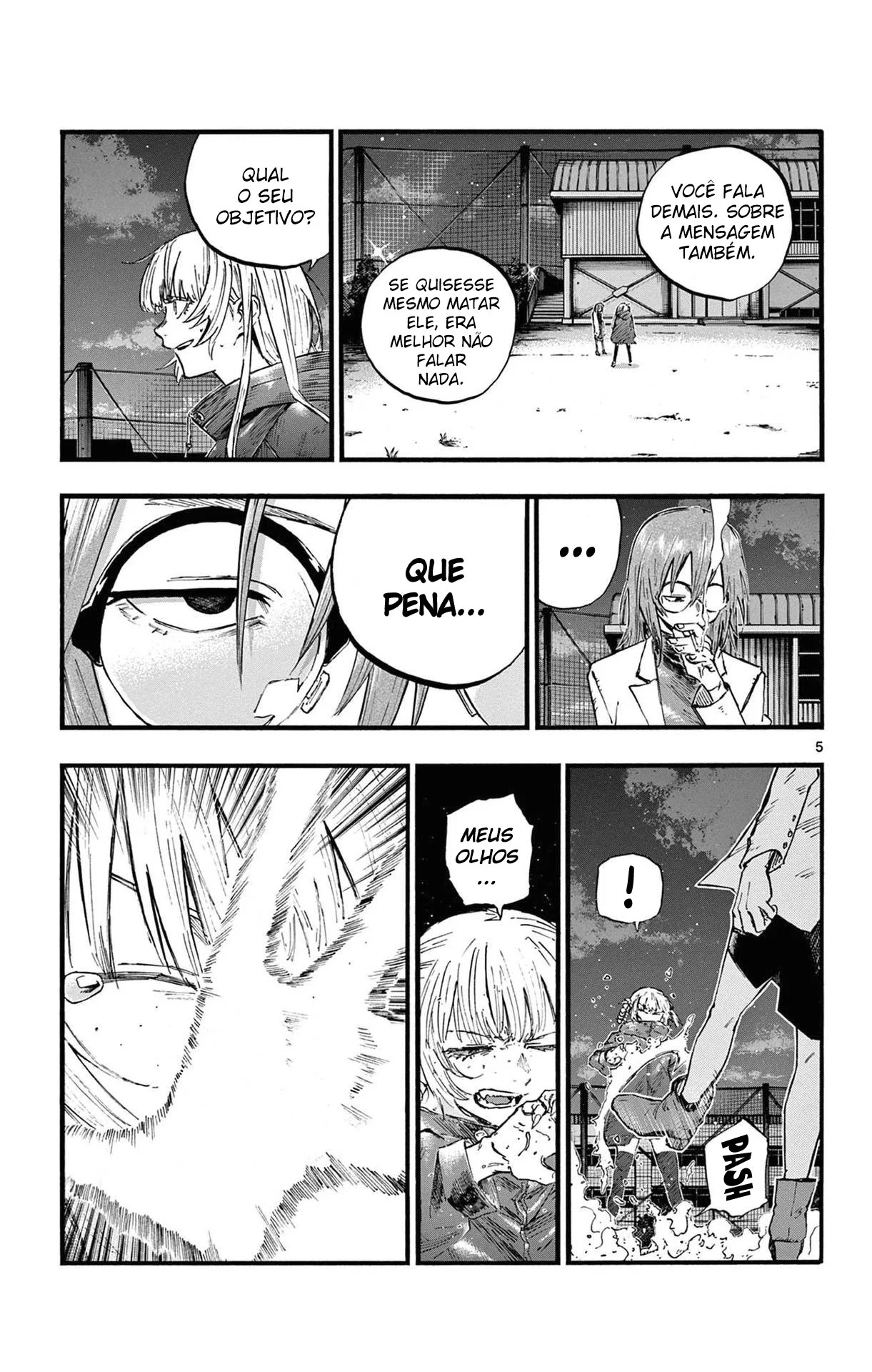 Yofukashi no uta Capítulo 89 Página 7