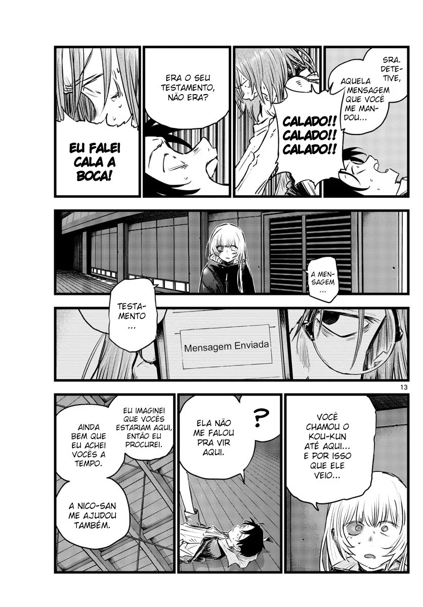 Yofukashi no uta Capítulo 90 Página 8