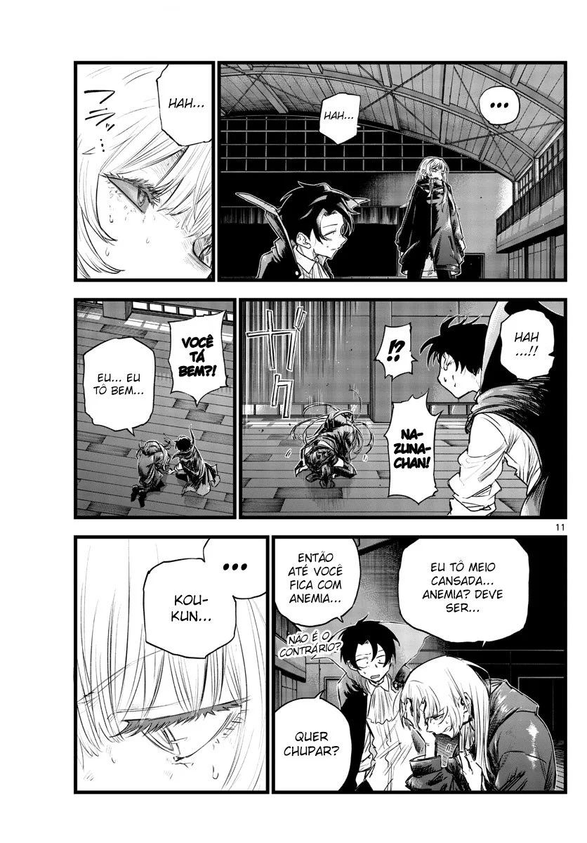 Yofukashi no uta Capítulo 91 Página 9