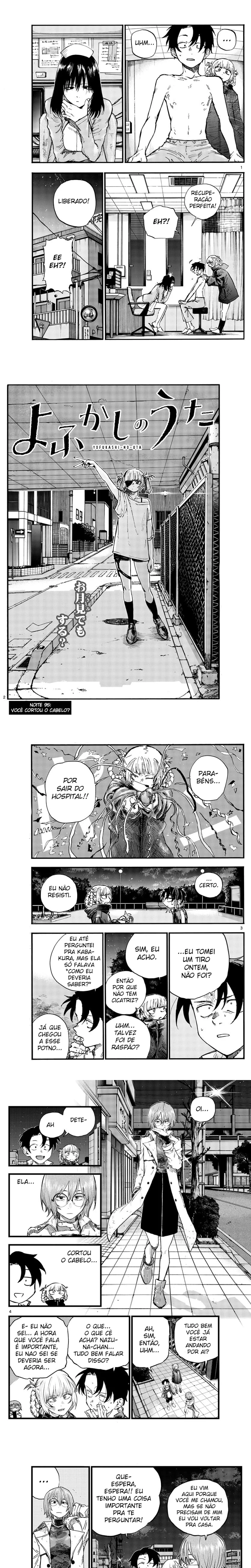 Yofukashi no uta Capítulo 95 Página 1