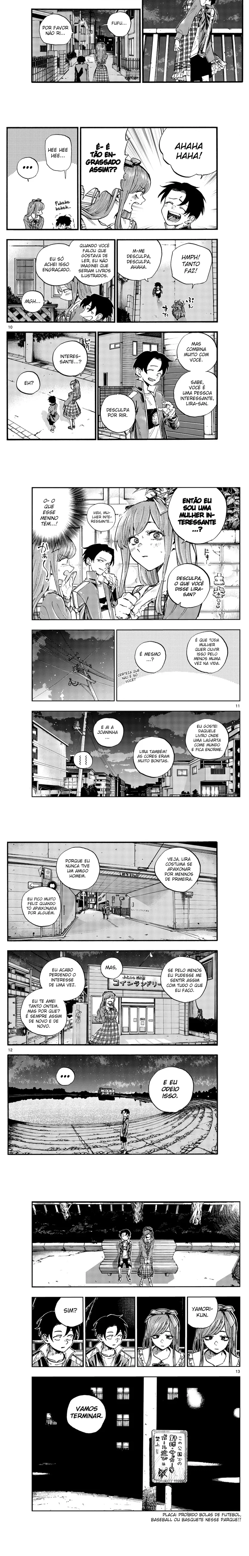 Yofukashi no uta Capítulo 98 Página 3