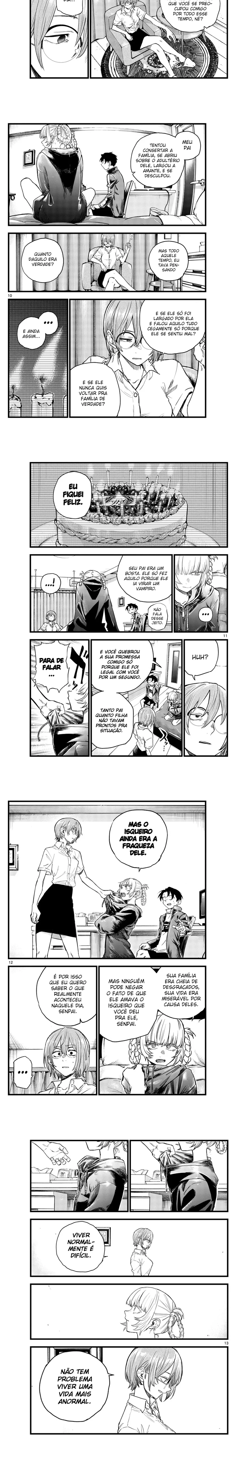 Yofukashi no uta Capítulo 99 Página 3