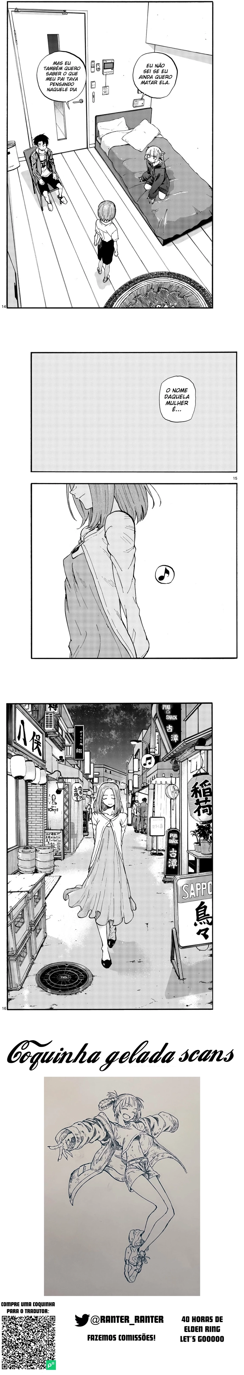Yofukashi no uta Capítulo 99 Página 4