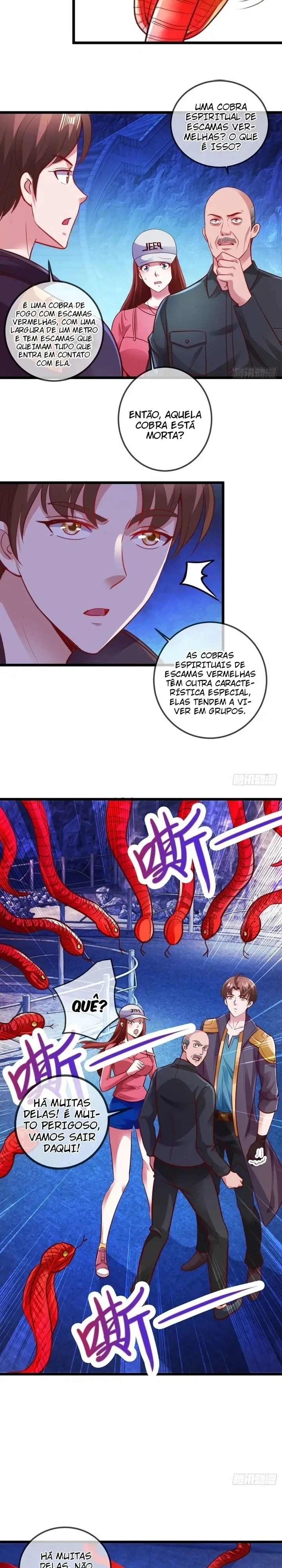 O Renascimento do Venerável Imortal Capítulo 92 Página 8