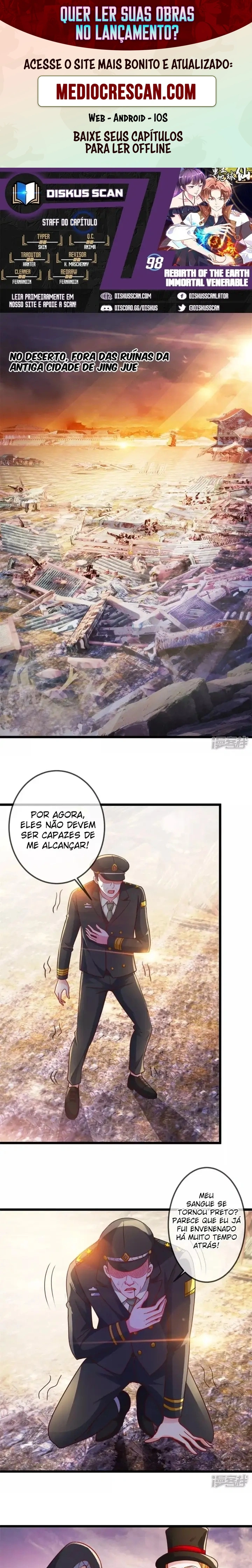 O Renascimento do Venerável Imortal Capítulo 98 Página 1