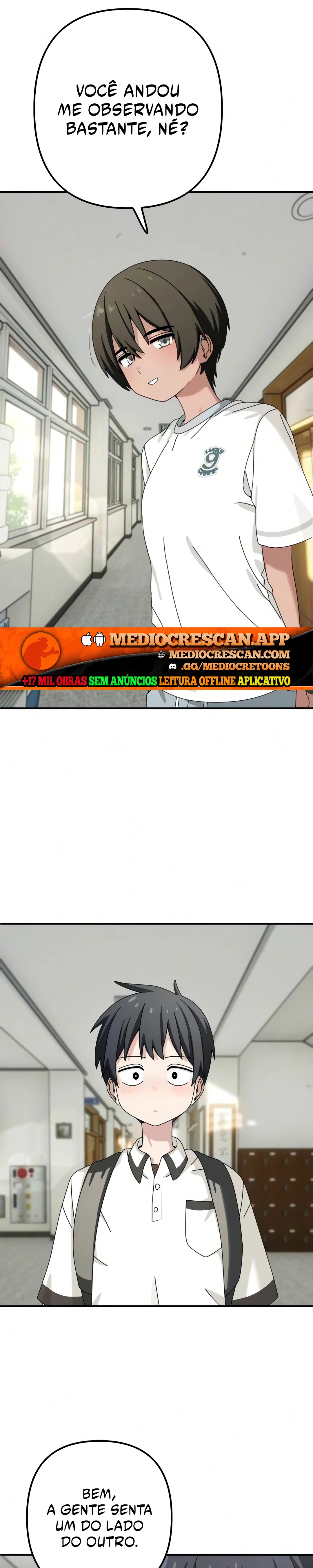 Escuro, Mas Ainda Puramente Branco Capítulo 6 Página 26