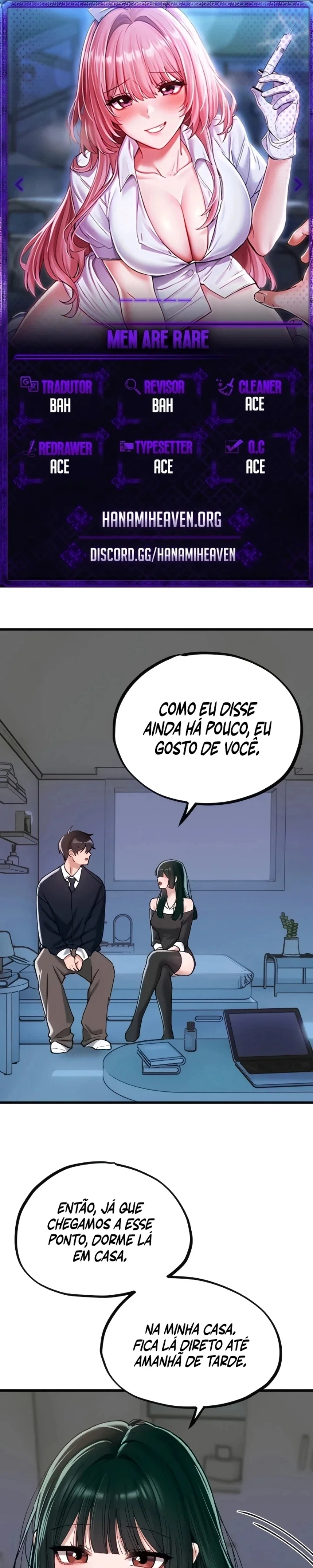 Homens são raros Capítulo 66 Página 1