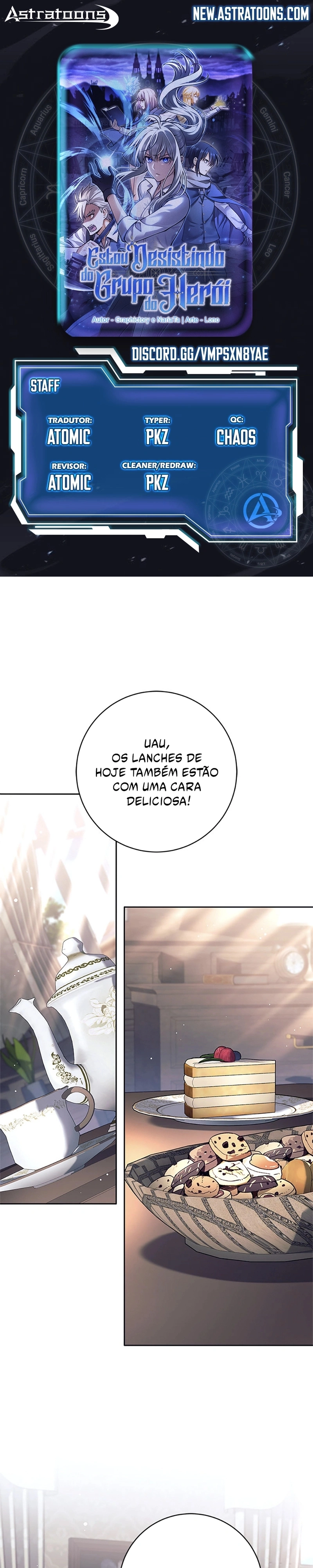 Estou Desistindo do Grupo do herói Capítulo 98 Página 1