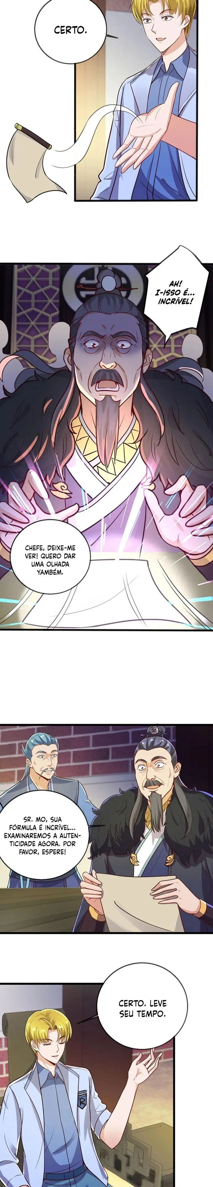 O Renascimento do Venerável Imortal Capítulo 133 Página 8