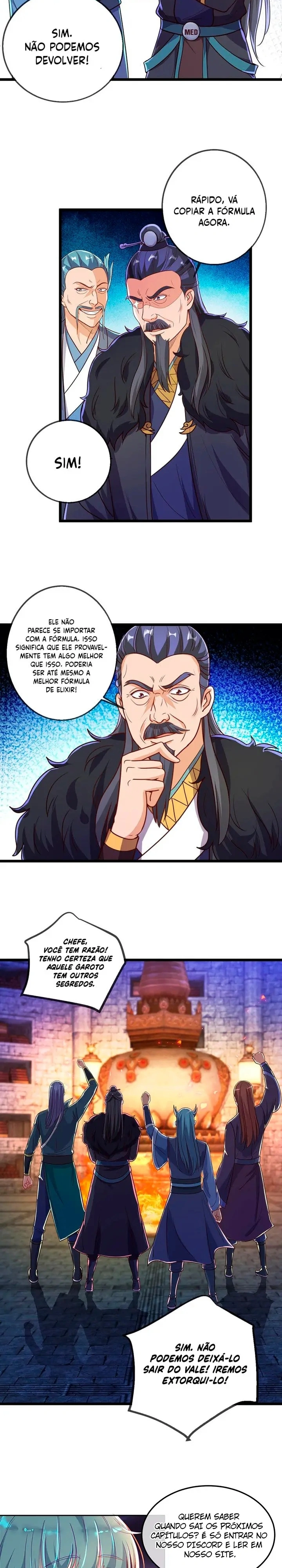 O Renascimento do Venerável Imortal Capítulo 133 Página 10