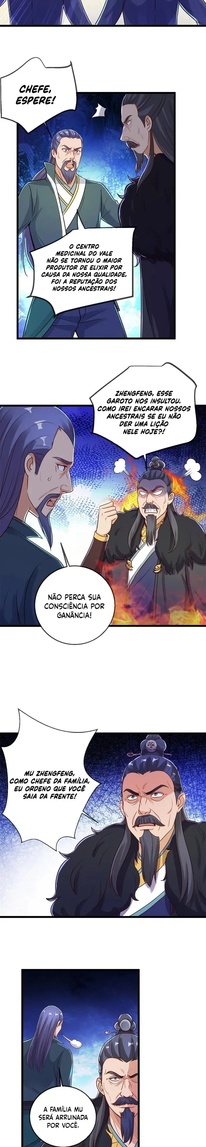 O Renascimento do Venerável Imortal Capítulo 134 Página 8