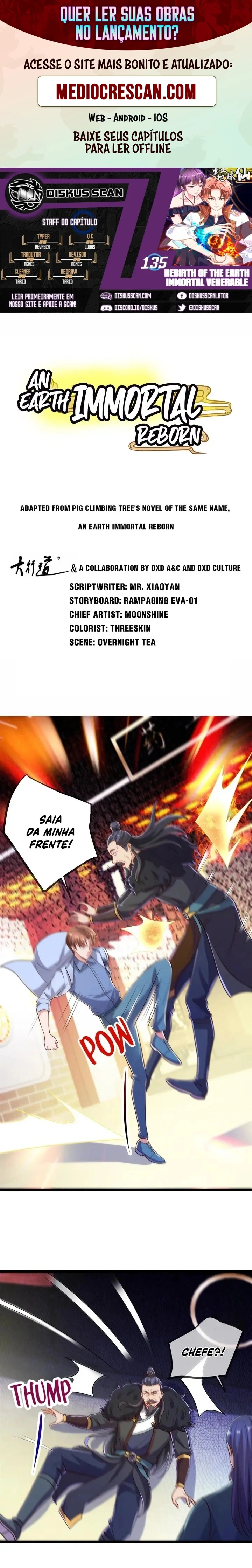 O Renascimento do Venerável Imortal Capítulo 135 Página 1