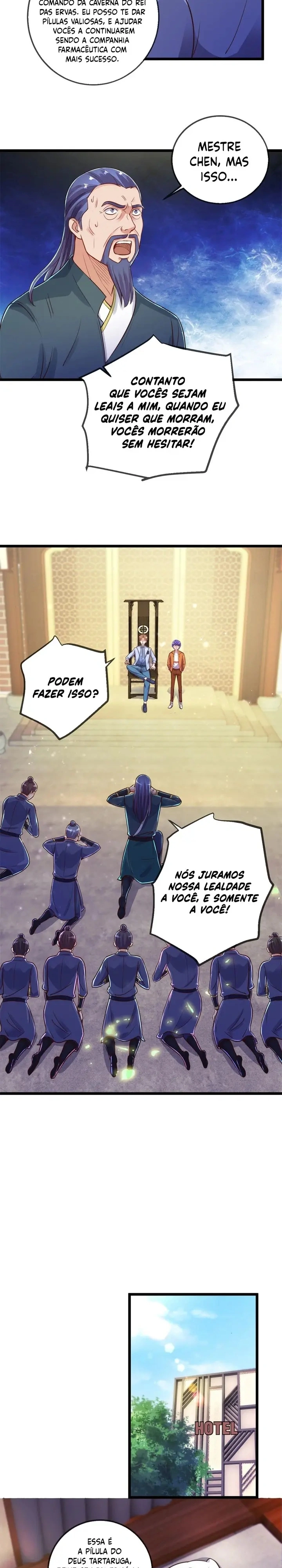O Renascimento do Venerável Imortal Capítulo 137 Página 9