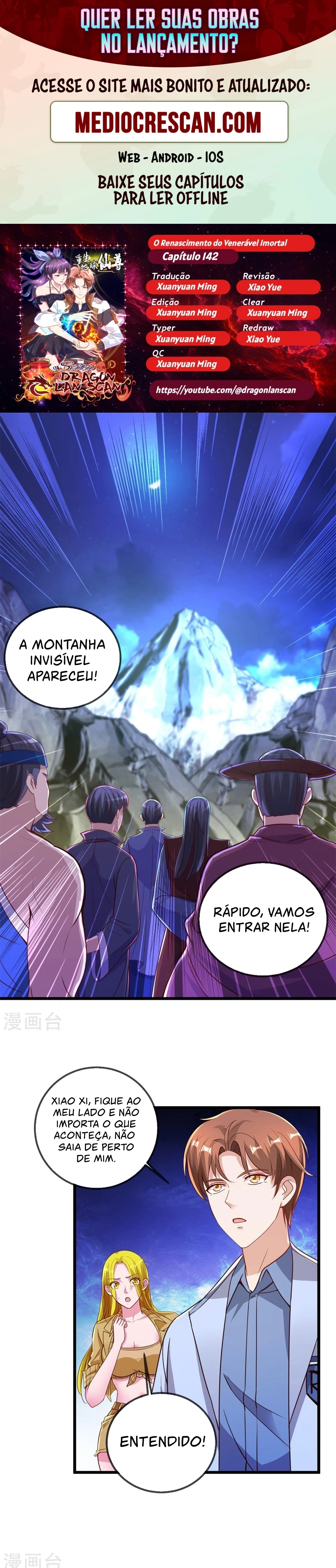 O Renascimento do Venerável Imortal Capítulo 142 Página 1