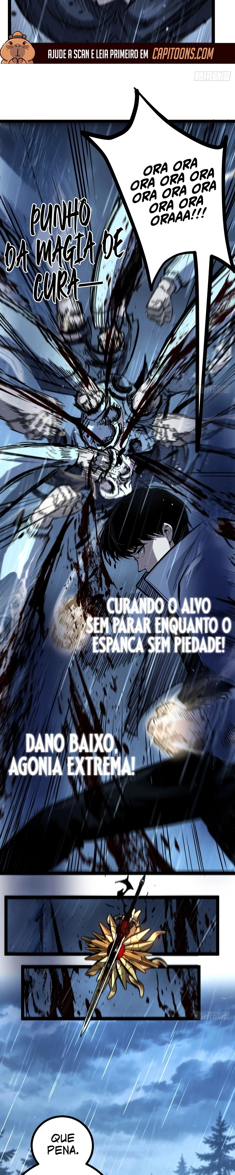 Minha Técnica de Cura Copia Tudo, Eu Detonei o Abismo Capítulo 6 Página 6