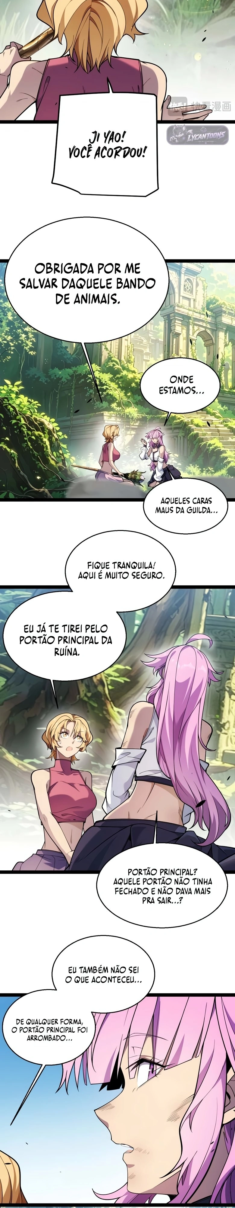 Meu talento inicial é mítico, um único golpe destrói divindades Capítulo 50 Página 9