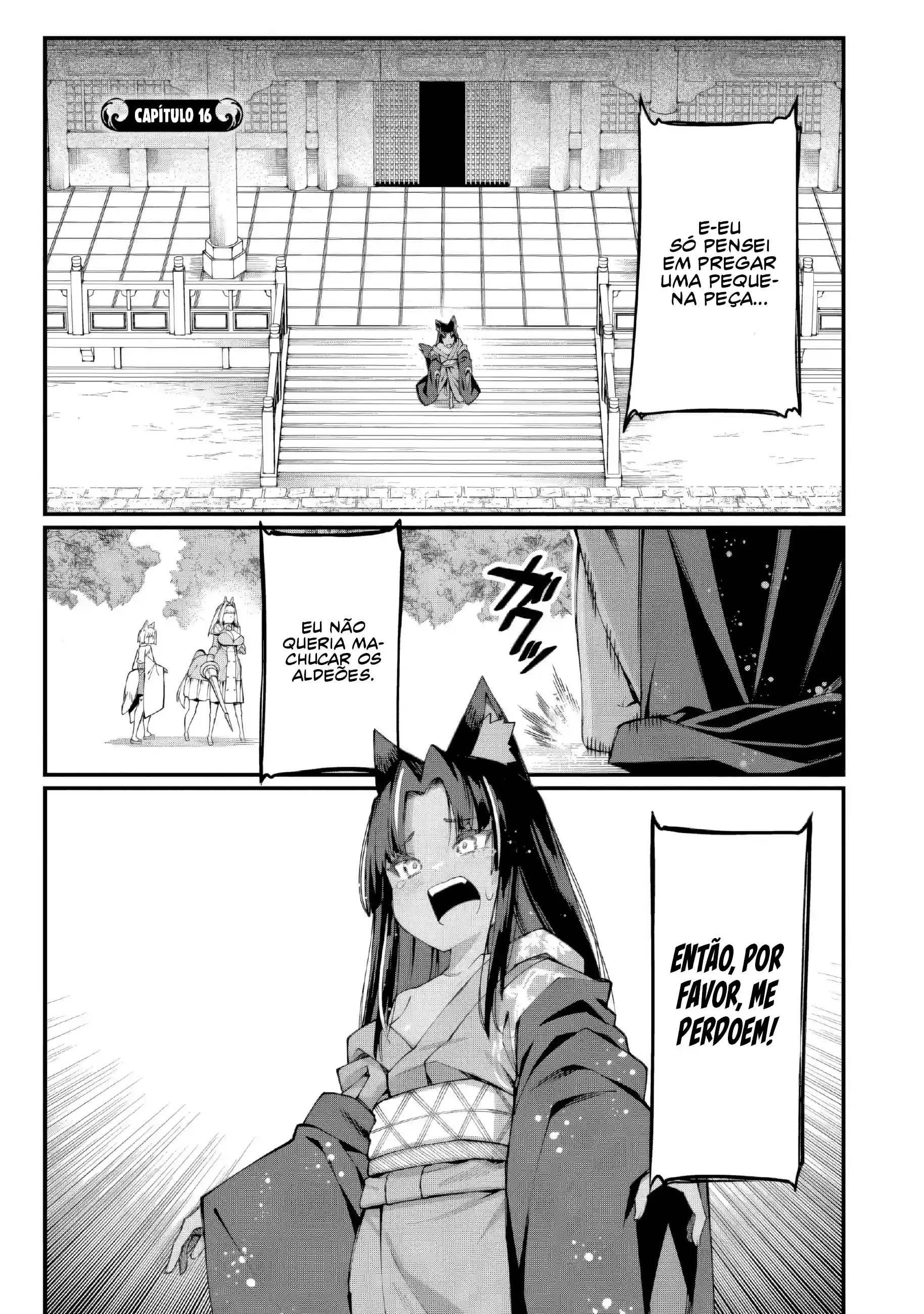 Harem ou Não no Isekai Press Manyuuki: O Velho Mais Poderoso Conquista Todas as Raças como Esposas Capítulo 16 Página 1