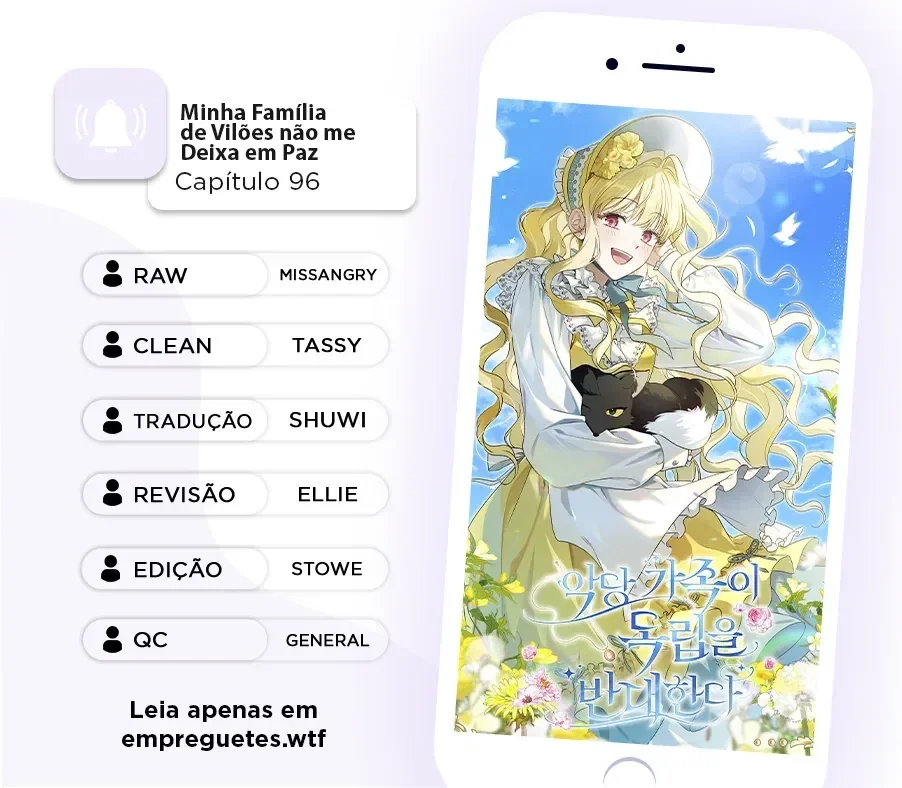 Minha Família de Vilões não me Deixa em Paz Capítulo 96 Página 1